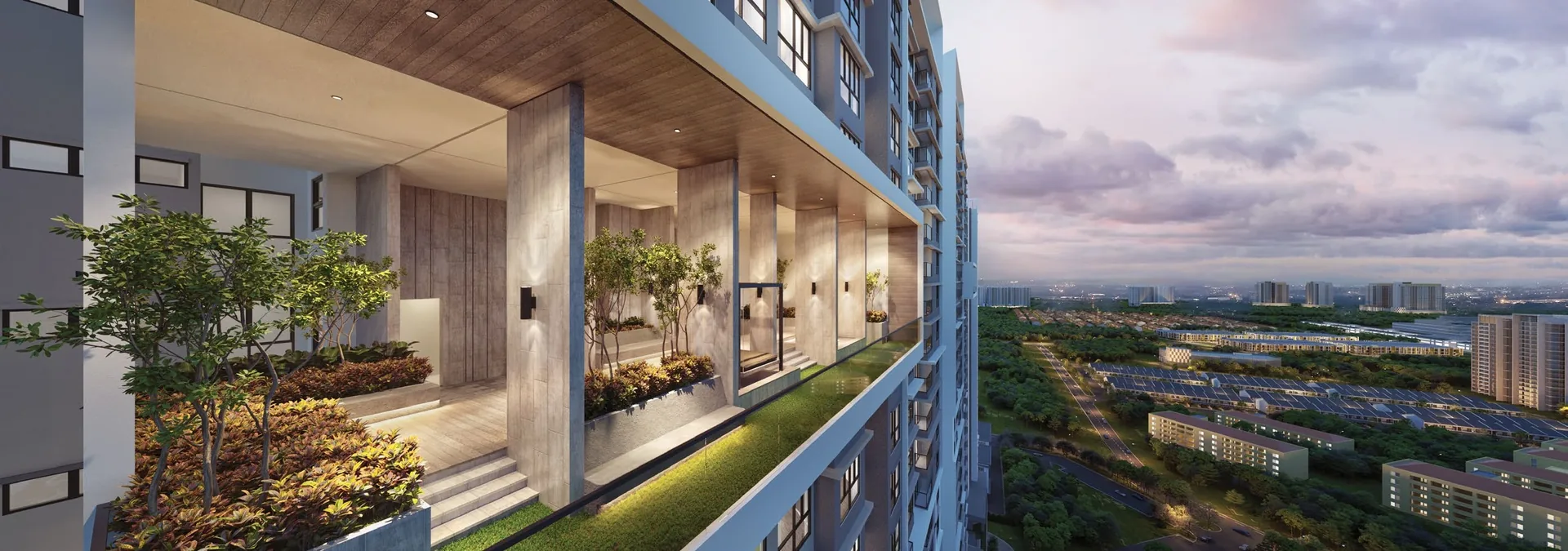 Sky Garden at Level 30 — artist's impression